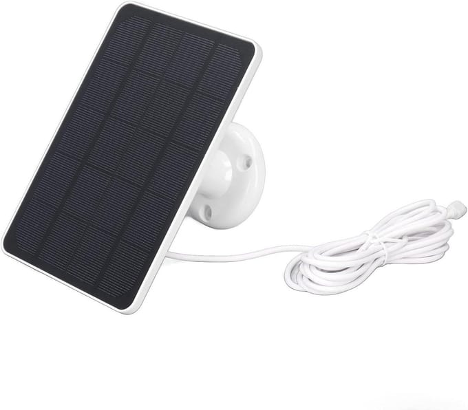 Zonnepaneel Charger - Draagbaar Paneel - Apparaten Opladen - Efficiënte Conversie - 10 Watt - Zwart