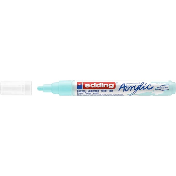 Edding Acrylic marker - Medium punt - pastelblauw