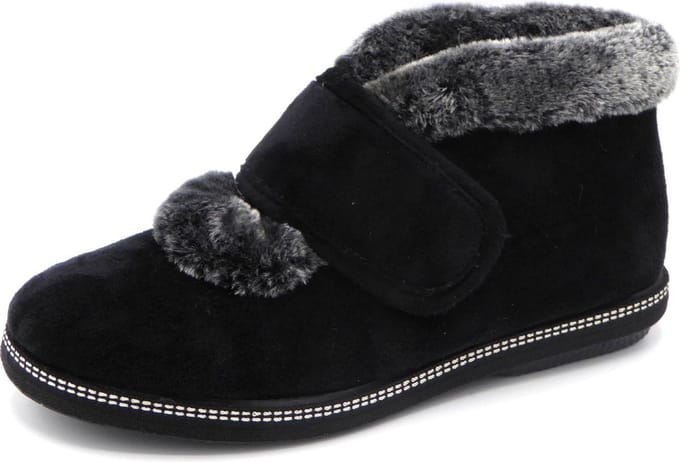 Relax Dames Pantoffel - SE20-03-1 Zwart - Maat 37
