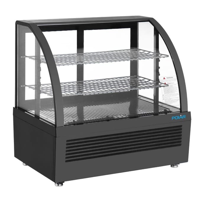 Polar C-serie tafelmodel koelkast zwart 100L