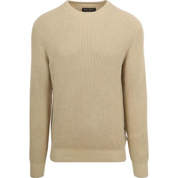 Sweaters Marc O'Polo Pullover Wol Blend Beige