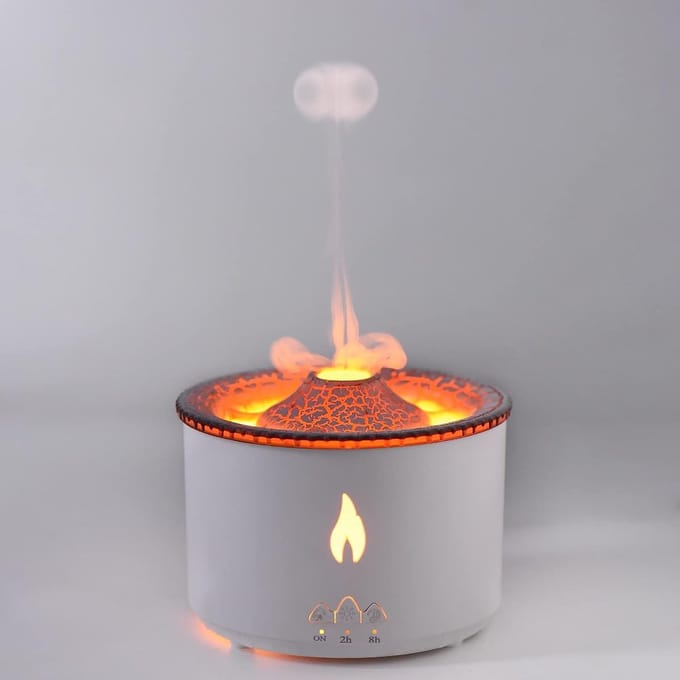 Optimaliseer de Luchtkwaliteit en Sfeer met de Humidifier Volcano Shape