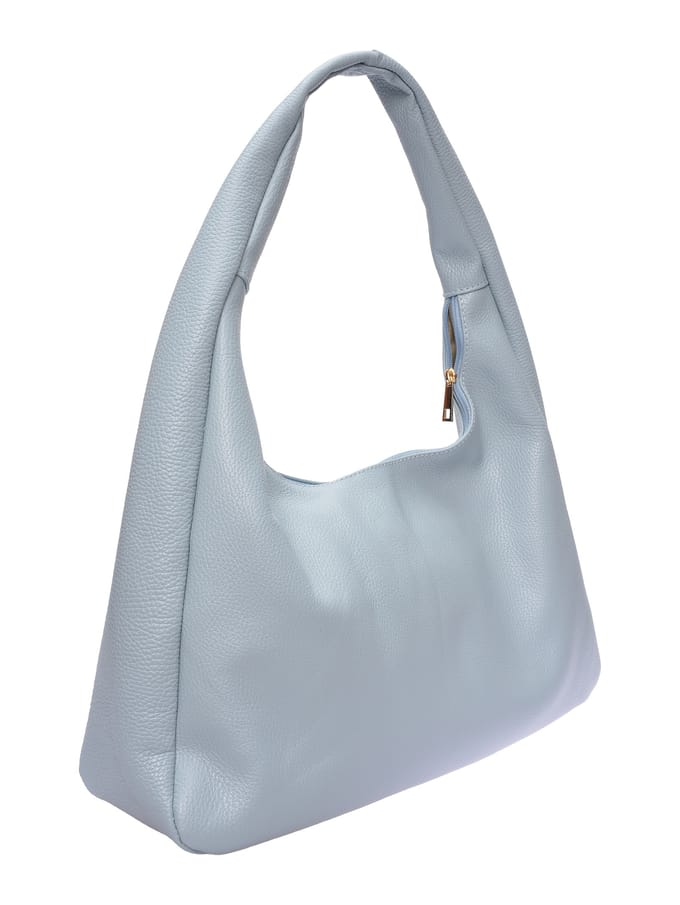 Roberta M Turquoise Rundleer Tas