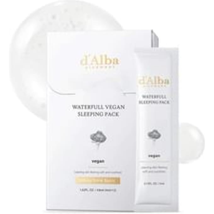 [d'Alba] Pack de sommeil végétalien Waterfull 4 ml * 12 EA