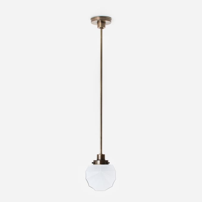 Hanglamp Johanna 20's Brons - Art Deco Trade