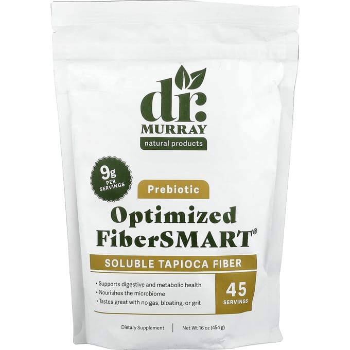 Dr. Murray'S, Prébiotique, Fibresmart® Optimisées Fibre de Tapioca Soluble, 454G (16 oz)
