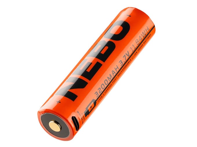 Nebo 18650 3200 mah 3,7v 08 accu