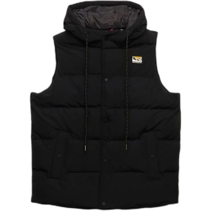 Superdry - Everest Bodywarmer Met Capuchon - Heren - Gilets