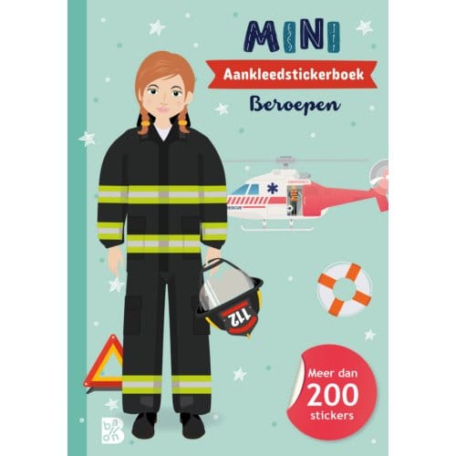 Mini Fashionistas: Beroepen - Mijn Aankleedstickerboek