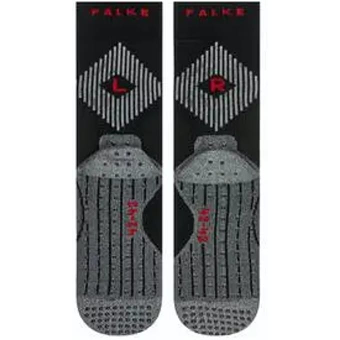 FALKE 4GRIP Stabilizing voor maximale snelheid functioneel materiaal sokken unisex zwart - maat 42-43