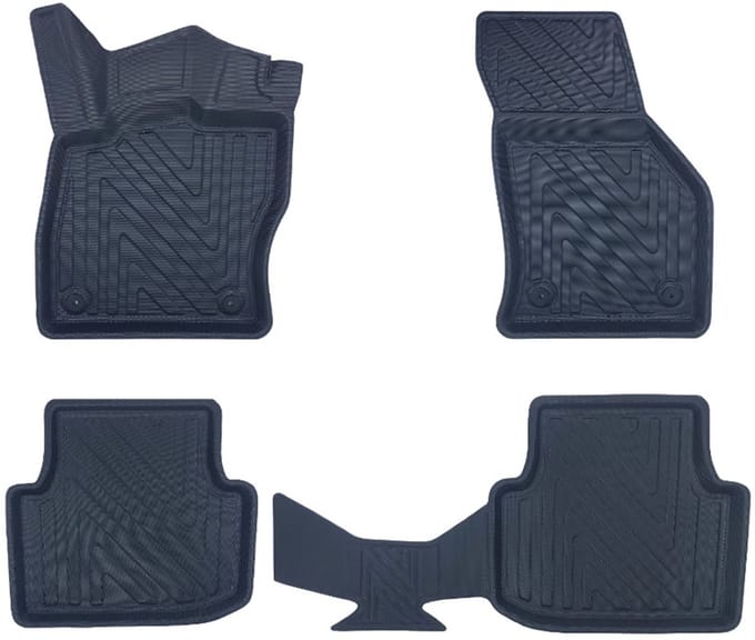 Rubbermatten Volkswagen Passat (B8) 2014-2023 (complete set) - Premium carbonlook