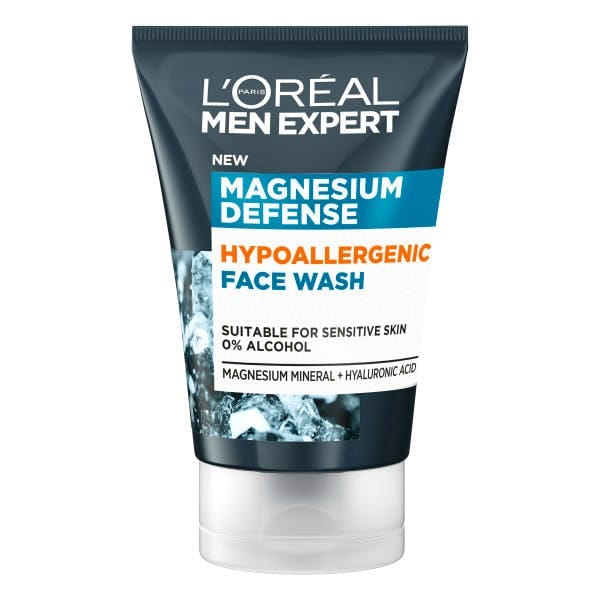 L'Oréal Paris Magnesium Defence Hypoallergenic Face Wash 100 ml