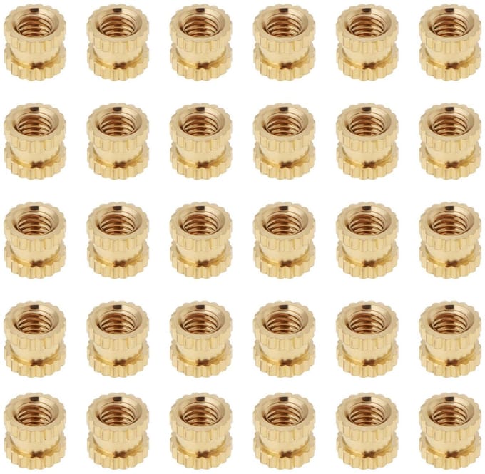 Dailygoody - 3D Printing Knurled Brass Nuts - Duurzaam en