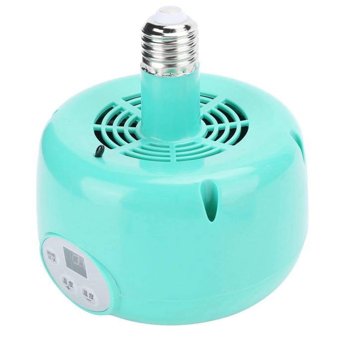 E27 Verwarmingslamp Instelbare Temperatuur Kachel Thermostaat voor Warmtebehoud Apparatuur white