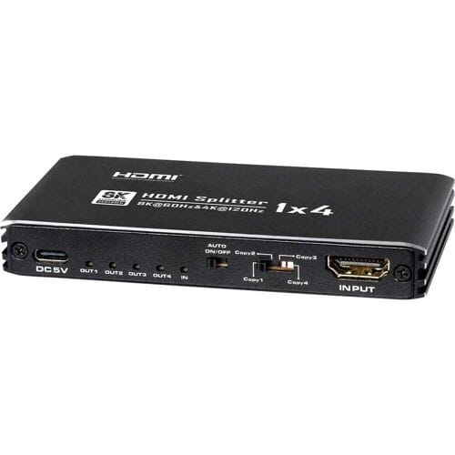 My Wall 8K HDMI Splitter 1 in 4 out HDMI-splitter