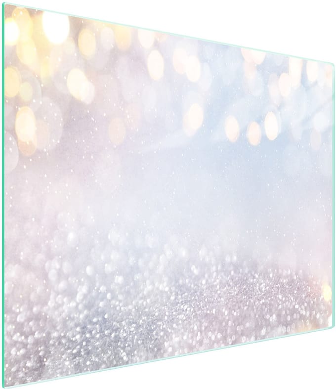 TMK ArtDeko Serie - Glazen Snijplank - 52x30 cm - Hittebestendig - Antislip