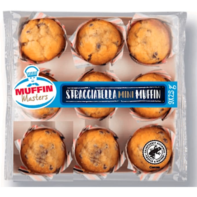 Mini muffins vanille met chocochips