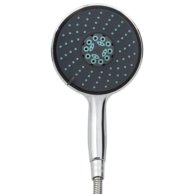 vidaXL - Handdouche - multifunctioneel - met - slang - van - 1,5 - m - chroomkleurig
