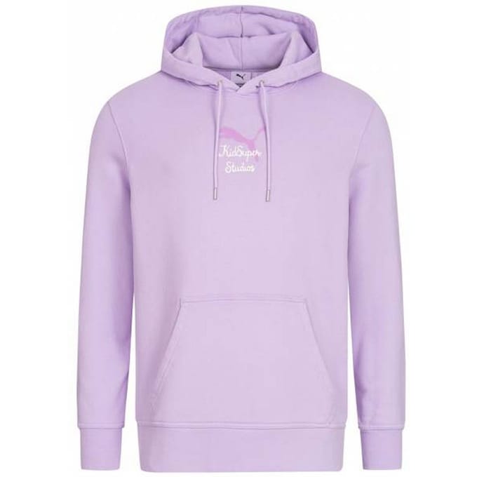 Puma x Kidsuper Studios Lange Mouw Lavendel Pullover Heren Hoodie 530408 16