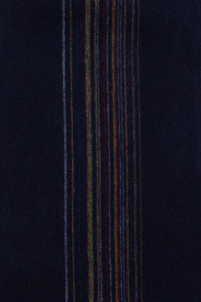Paul Smith Scarf Offset Signature Navy Taglia: OS | Sciarpe Outlet | Uomo | Blu