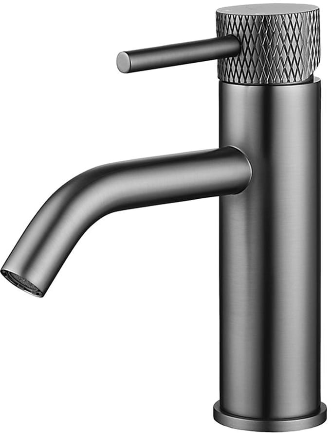 AquaVik Wastafelkraan Refla Coldstart Aska Gunmetal