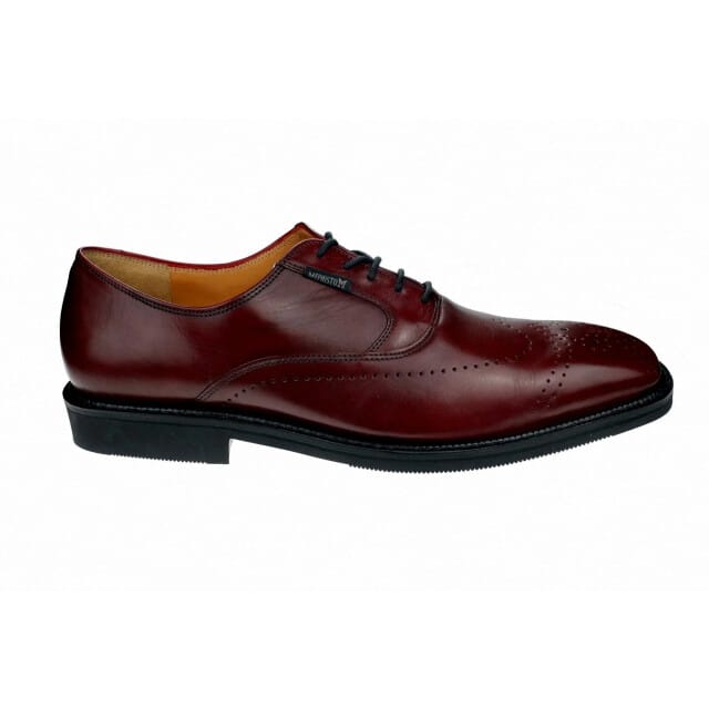 Mephisto Peter - heren veterschoen - Rood - maat 46 (EU) 11 (UK)