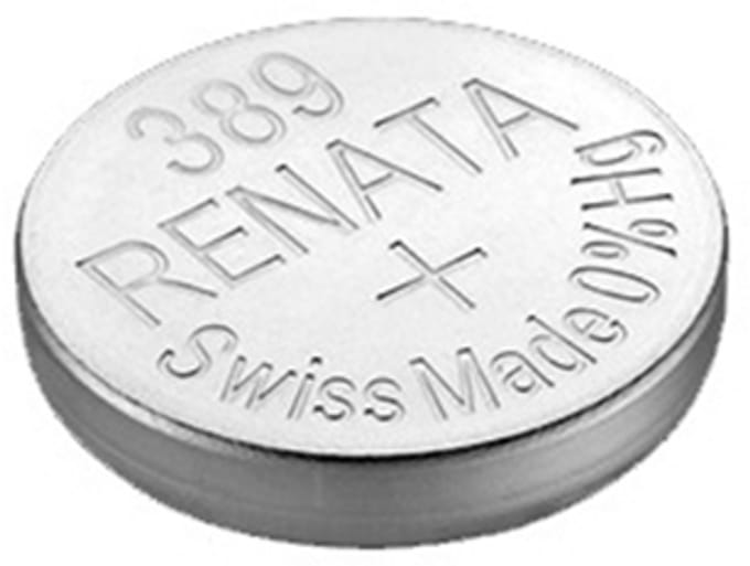 Renata 389 / SR1130W knoopcel zilveroxide horloge batterij