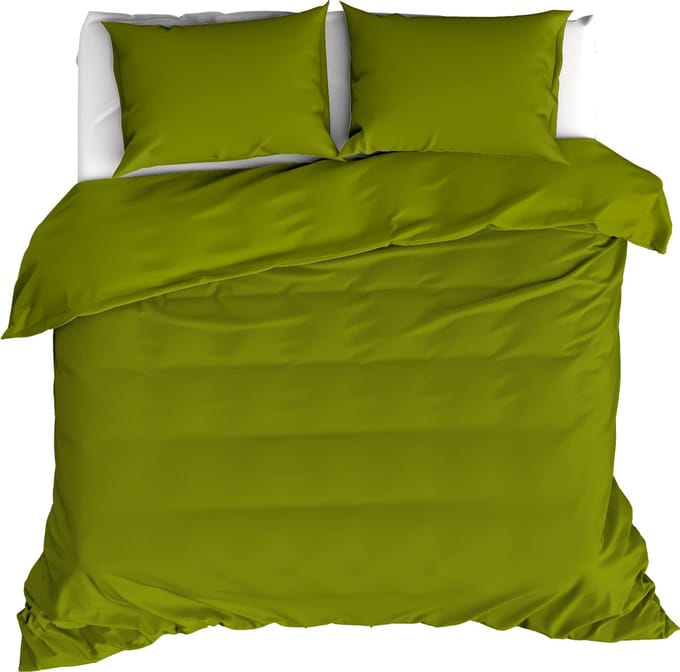Moodit Dekbedovertrek Basil Cactus - Tweepersoons - 200 x 220 cm - Katoen