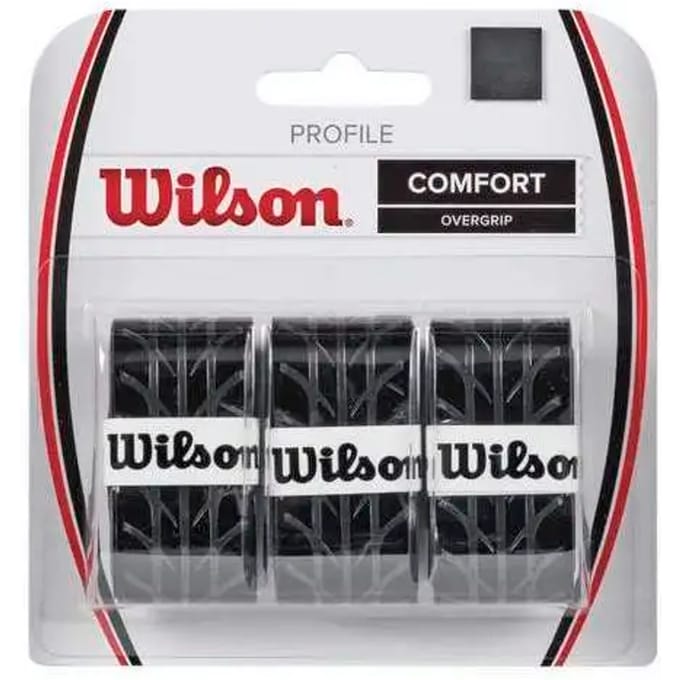 Wilson Owijka Profile Comfort Overgrip Zwart 3szt