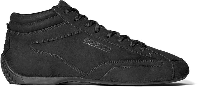 Sparco S-Drive Mid Suede Sneakers - Zwart - Maat 42