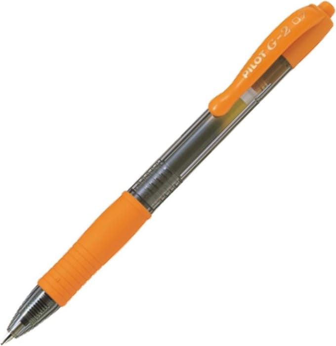 Pilot G-2 Oranje - medium - 0.7mm - 1 stuks