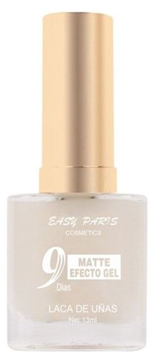 Easy Paris - Nagellak - Mat Transparant - 1 flesje met 13 ml inhoud - Nummer 063