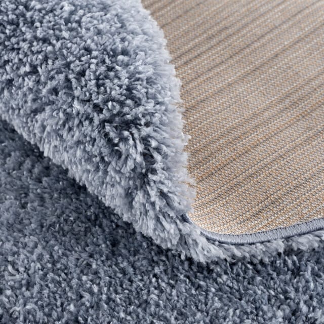 Muratap Porto rond soft fluffy vloerkleed hoogpolig effen 150 cm rond
