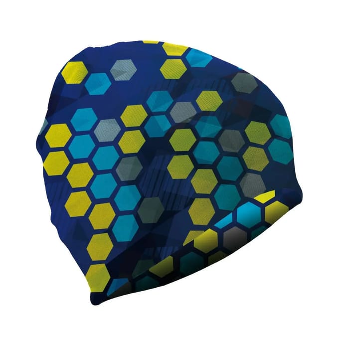 Verlichte muts MATT Neon Hexagon