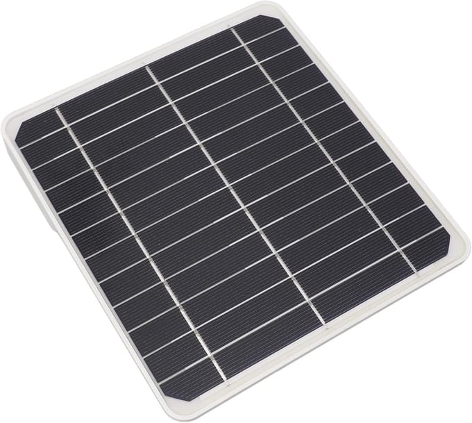 Draagbaar Zonnepaneel - Zonne Charger - Buiten Opladen - Efficiënt 20W - 30 x 20 cm - Zwart