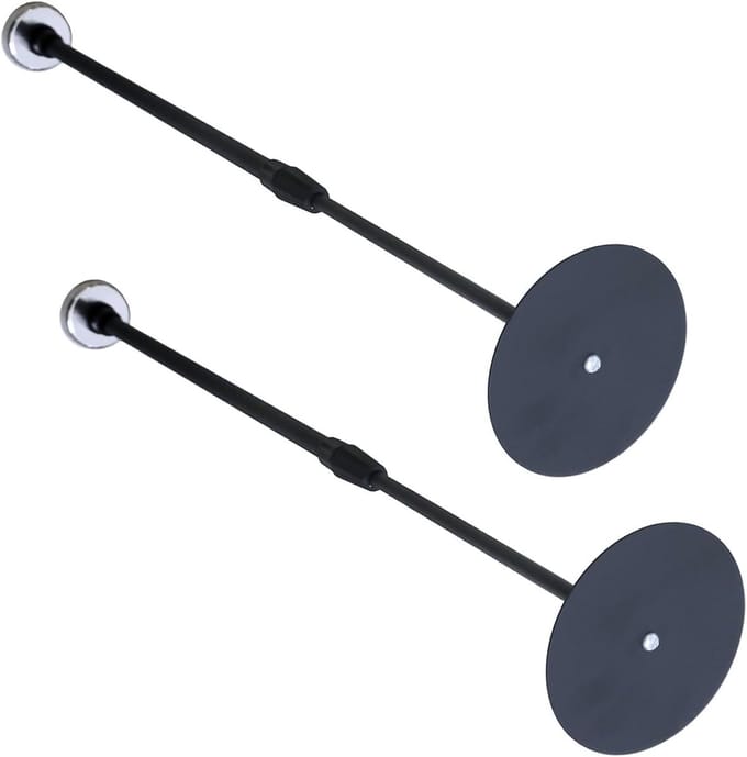Verstelbare Magnetische Houtzaag - 16" tot 29" - 2 Stuks - Zwart