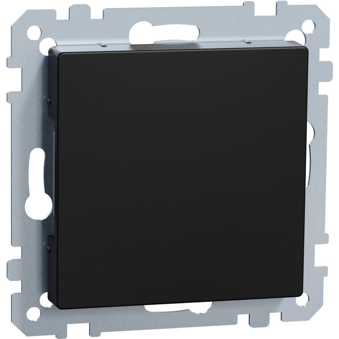 Schneider- Electric Schneider Electric Systeem-M blindplaat Mat zwart