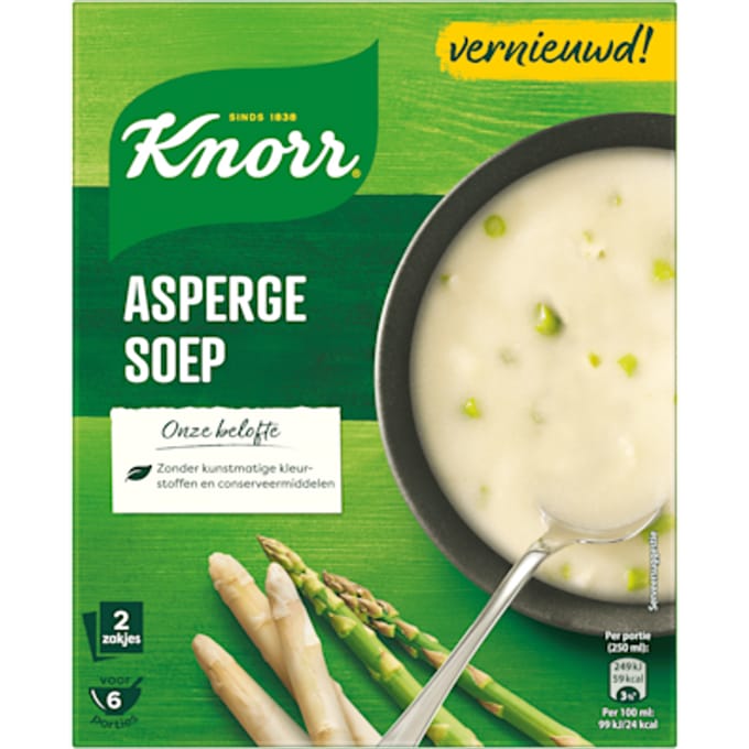 Dubbelpak Soepmix Asperge-Créme