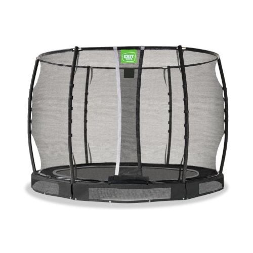 EXIT Allure Premium Trampoline ø305cm - Inground - Ingraaftrampoline - Rond - Voor Kinderen - Zwart