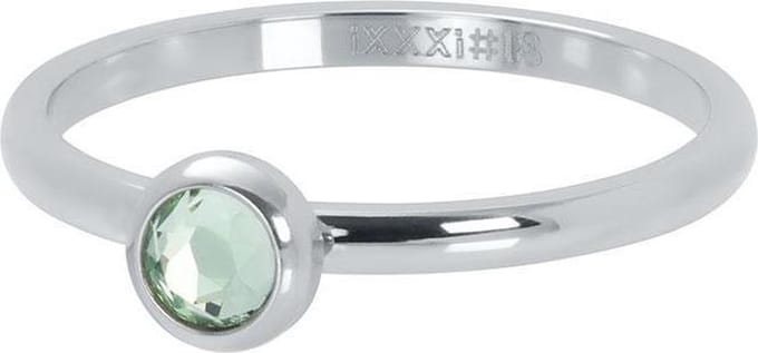 1 Zirconia light green - iXXXi - Vulring 2 mm 17 / Silver