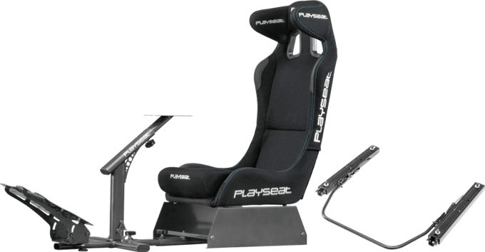 Playseat Evolution Pro ActiFit Zwart + Seat Slider