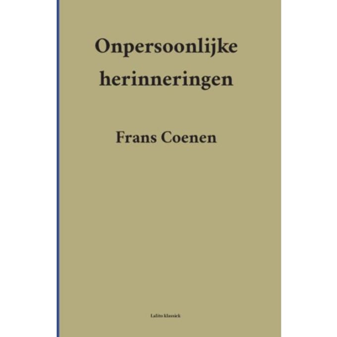 Onpersoonlijke Herinneringen - Lalito Klassiek - Frans Coenen
