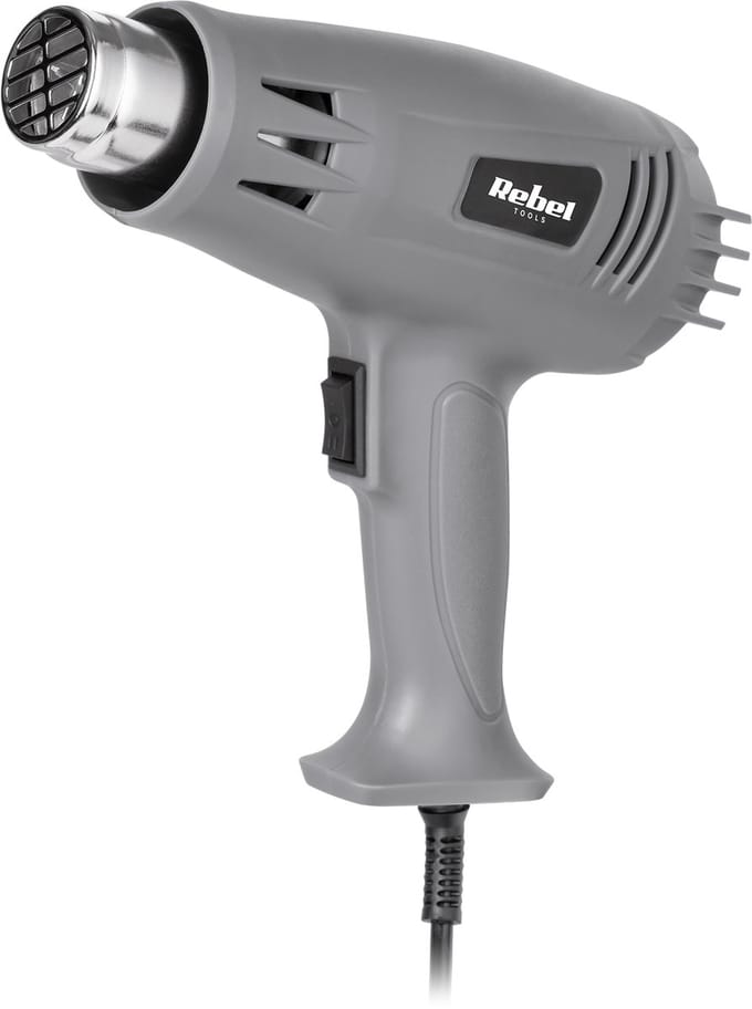Rebel Serie - Elektrische Heteluchtpistool - 1600W - 600°C - Twee Snelheden