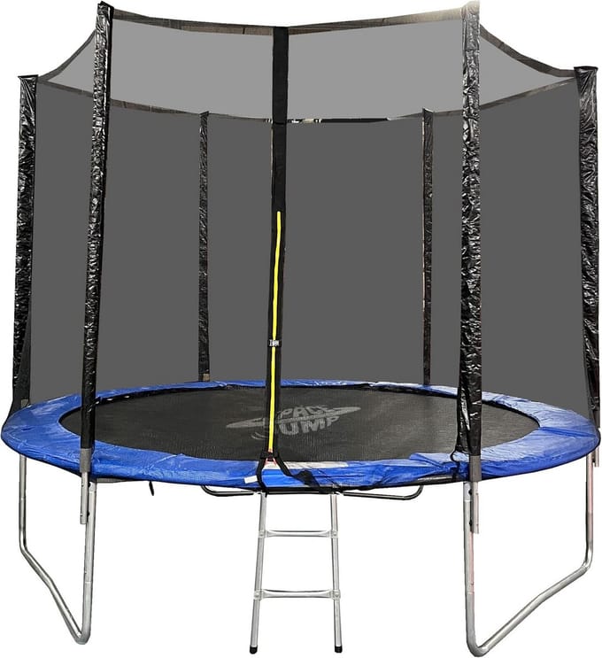 Trampoline 3 meter Rond met Veiligheidsnet en Ladder - Geschikt voor Buiten