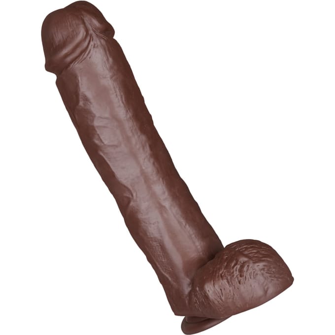Dr. Skin - Mr. Savage Dildo Met Zuignap 29 cm - Chocolate