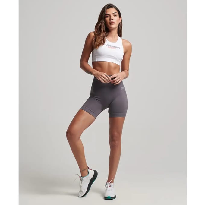 Superdry Core Active Sportbeha Wit XS Vrouw