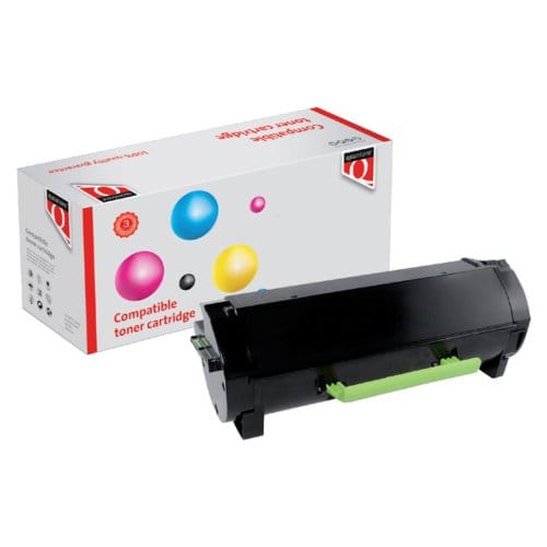 Tonercartridge Quantore alternatief tbv Lexmark 50F0XA0 zwart