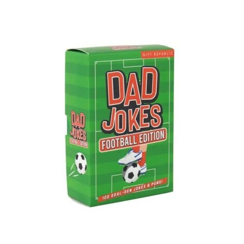 Gift republic kaartenset - dad jokes: football