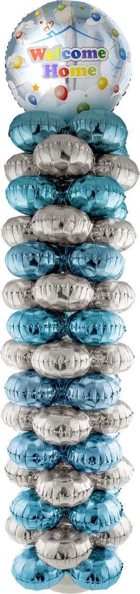 Ballonnenpilaar Welcome Home (160cm)