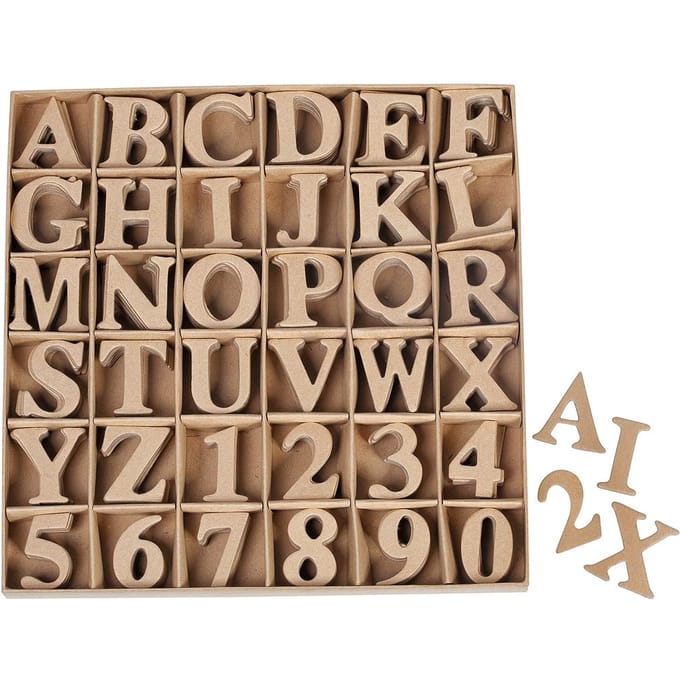 VBS Breiven- en cijferassortiment, 360 stuks